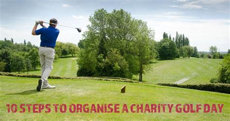 how to organise a charity golf day|Iba pa.